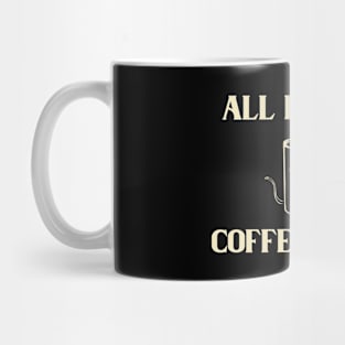 All I Need Is Coffee & Cats Mug